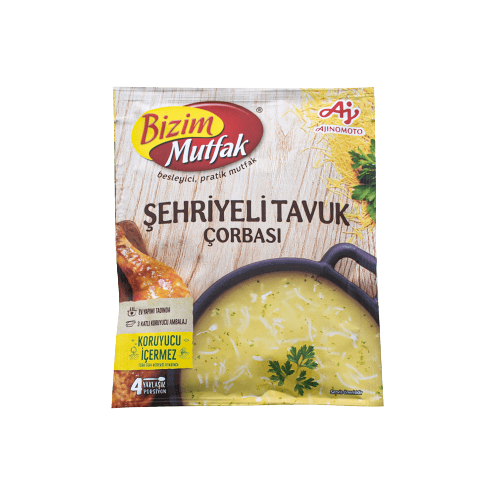Bizim Çorba Klasik 51 Gr Şehriyeli Tavuk