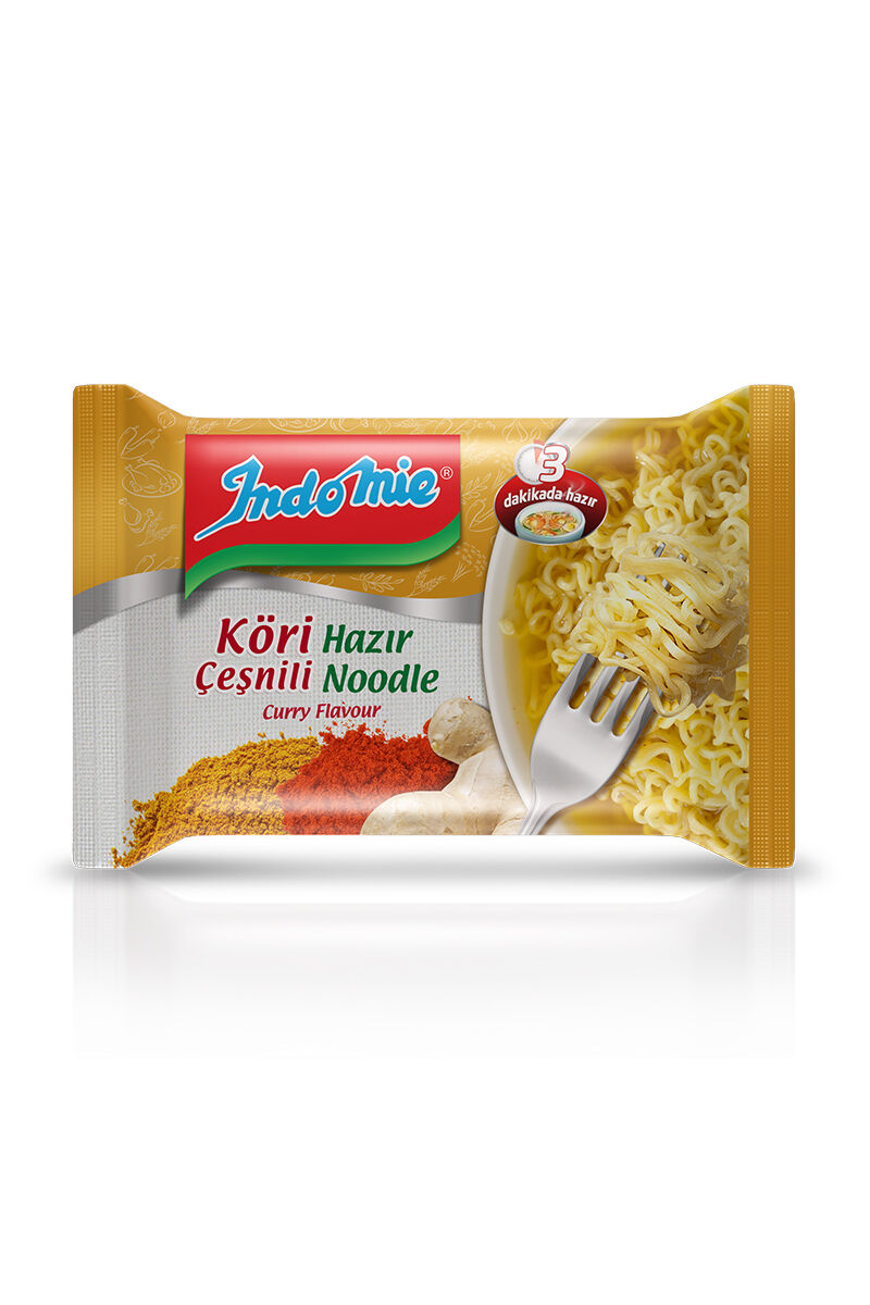 İndomie Hazır Noodle 75 Gr Köri Çeşnili