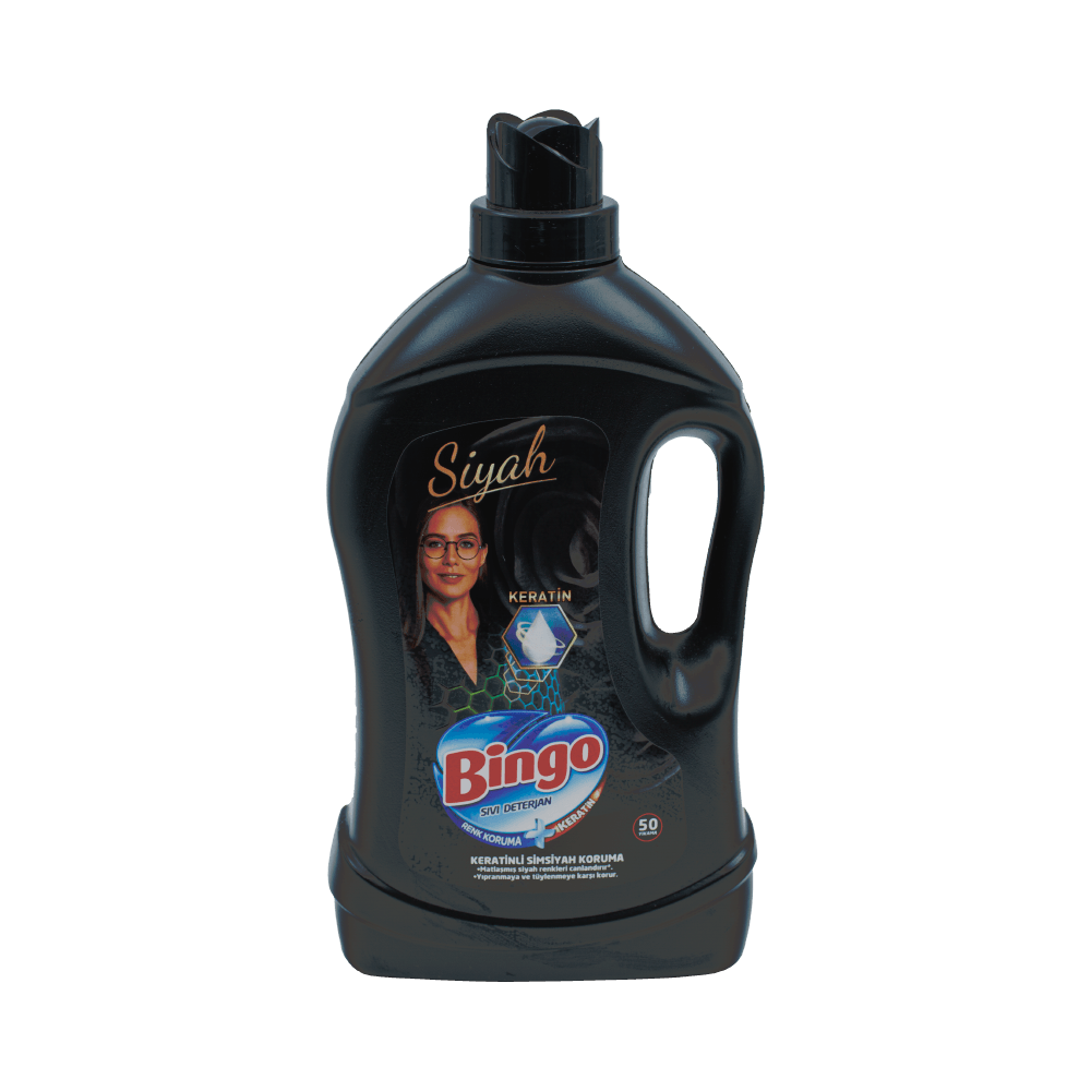 Bingo Sıvı Çamaşır 3 Lt. Siyah