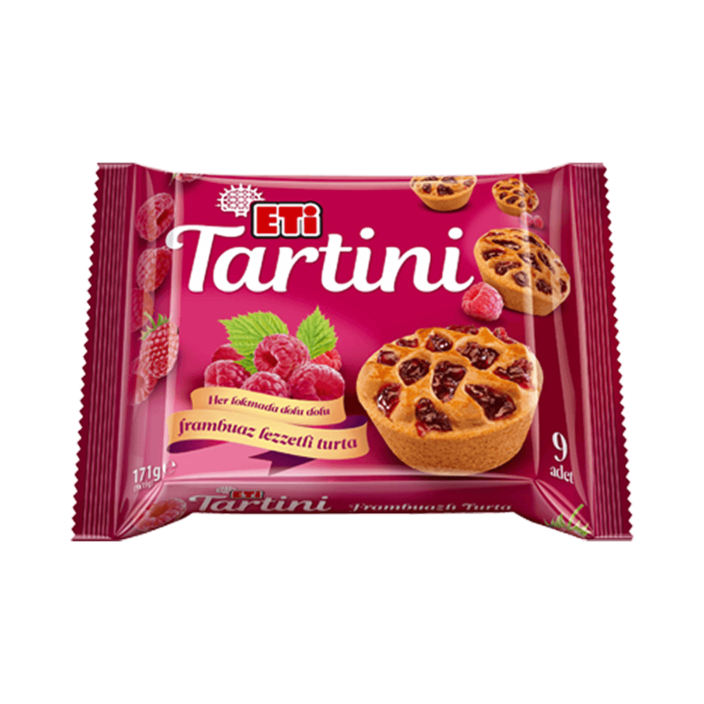 Eti Tartini 6x19 Gr Frambuazlı Turta