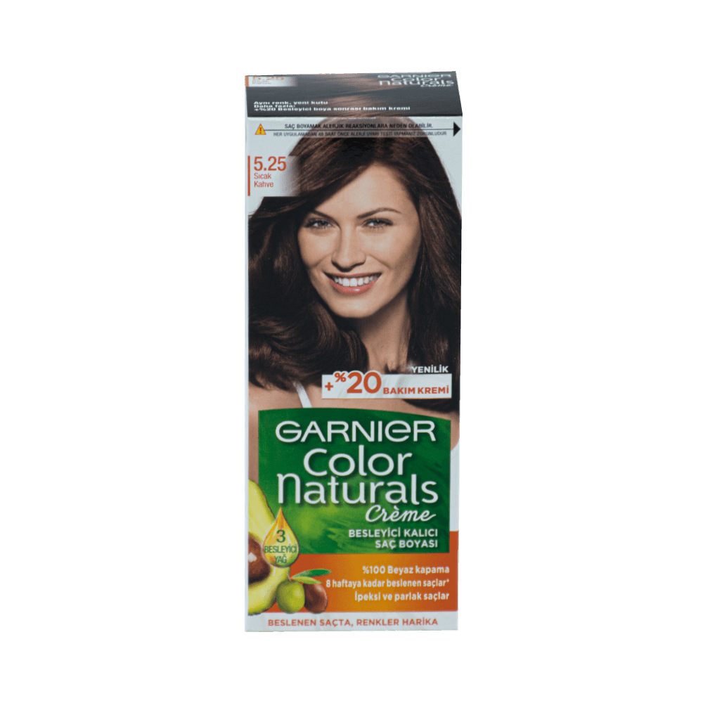 Garnier Color Naturals 5.25 Sıcak Kahve Saç Boyası