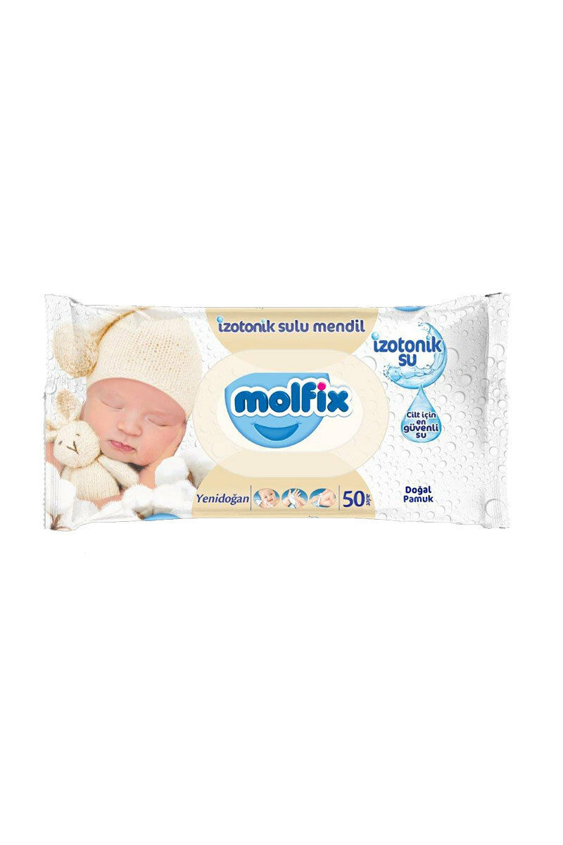 Molfix Islak Havlu İzotonik 50'li Yenıdoğan