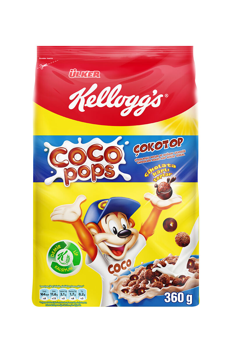 Cocopops Çokotop 360 gr Kakaolu Mısır Gevreği
