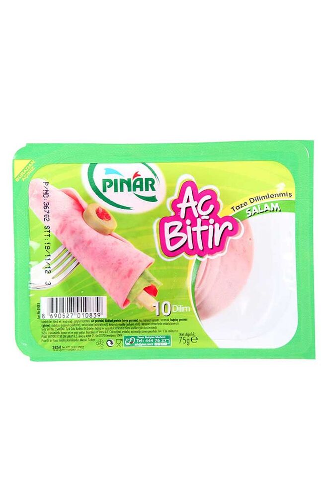 Pınar Salam Aç Bitir 75 Gr 10 Dilim