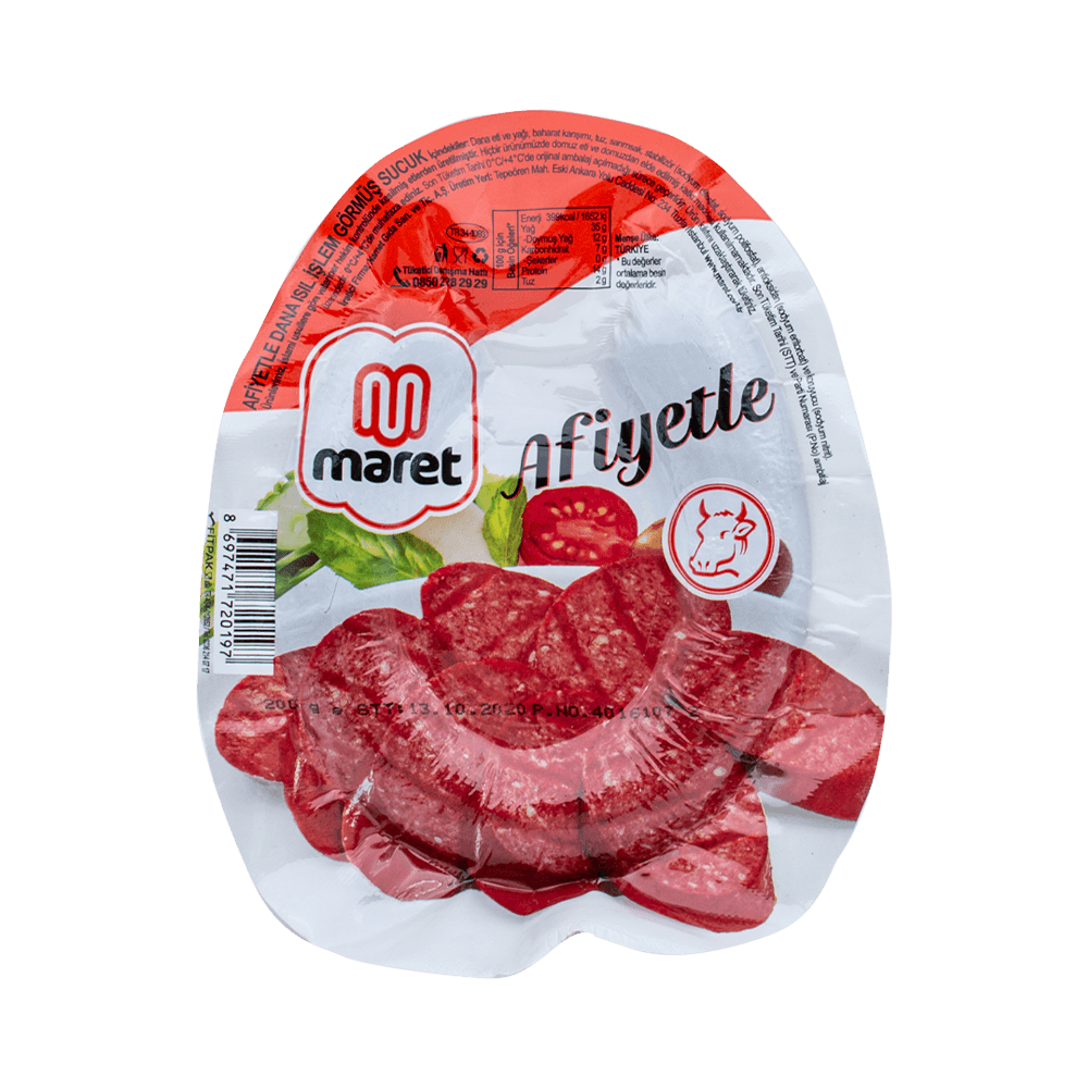 Maret Sucuk Afiyetle Kangal 200 Gr Dana
