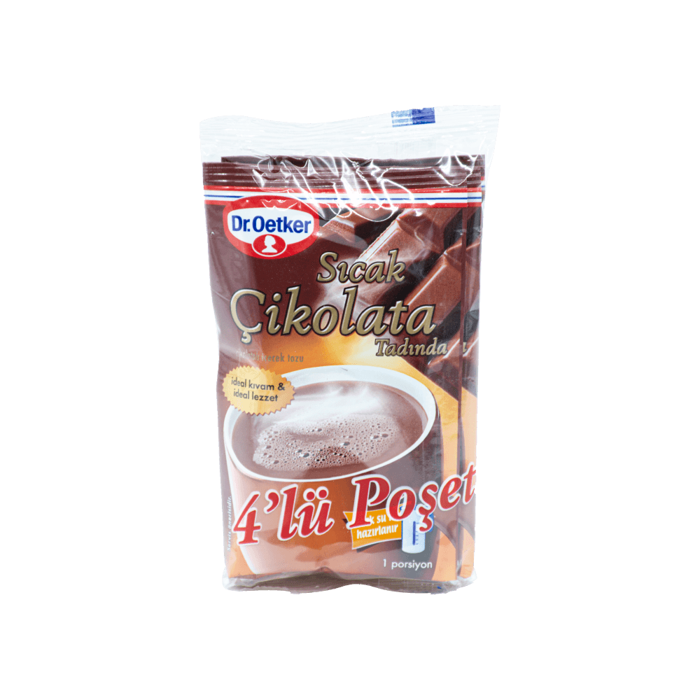 Dr.Oetker Sıcak Çikolata Tadında 4x25 gr