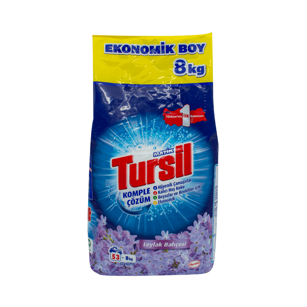 Tursil Matik 8 Kg Leylak Bahçesi 