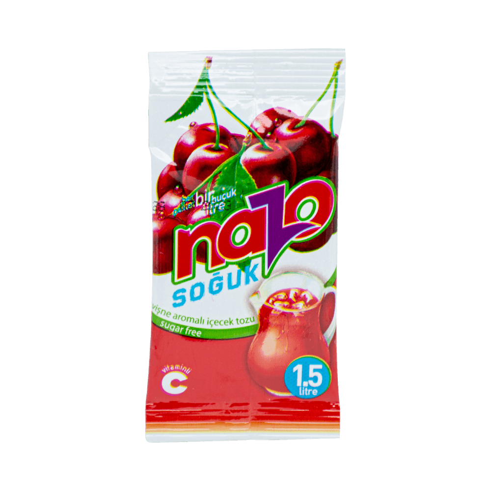 Nazo Toz İçecek 9 Gr Vişne 