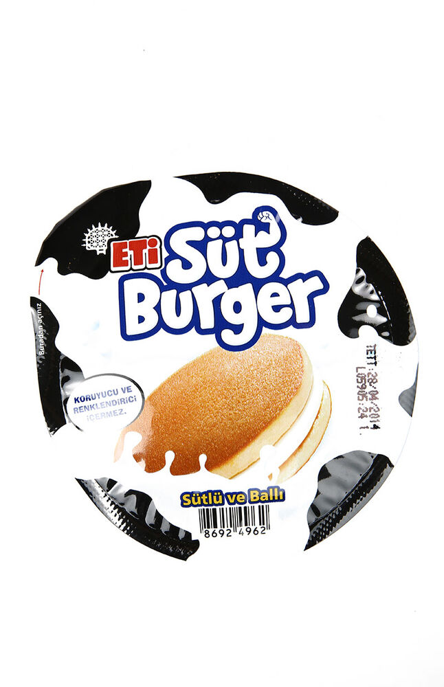 Eti Süt Burger 35 Gr Sütlü Ve Ballı
