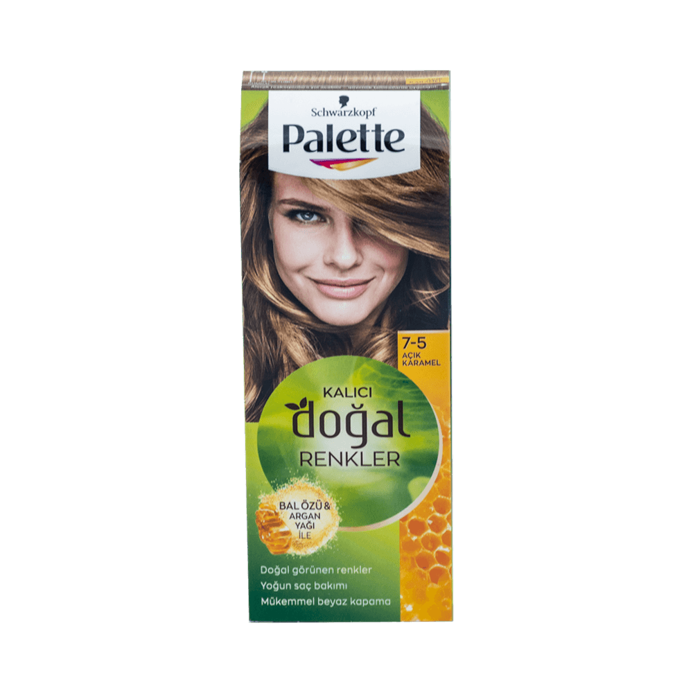 Palette Saç Boyası Natural 7-5 Açık Karamel