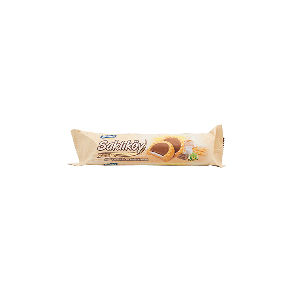 Saklıköy Rulo 100 Gr Çikolatalı Ve Sütlü Kremalı