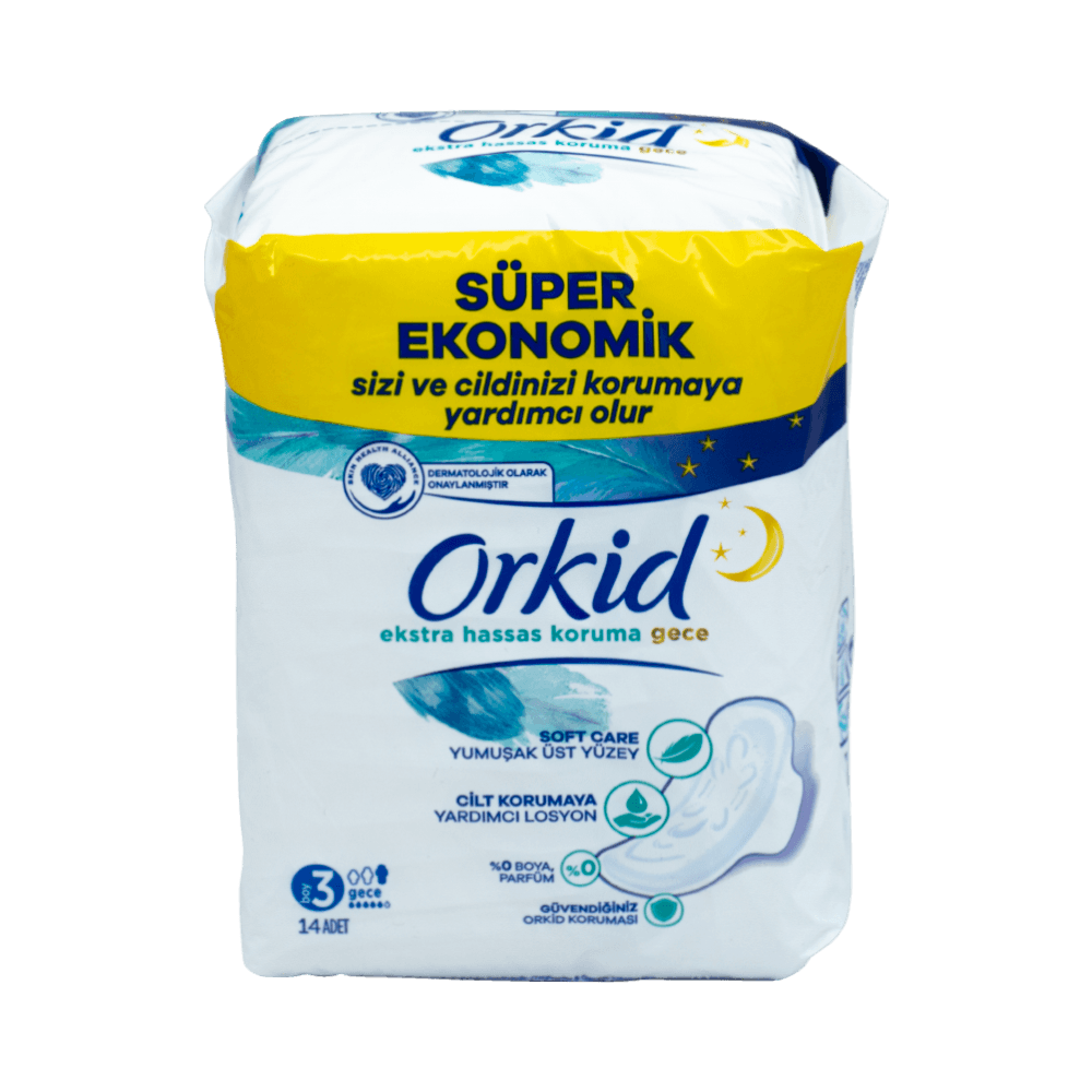 Orkid Ultra 4'lü Ekstra Hassas 14'lü Gece