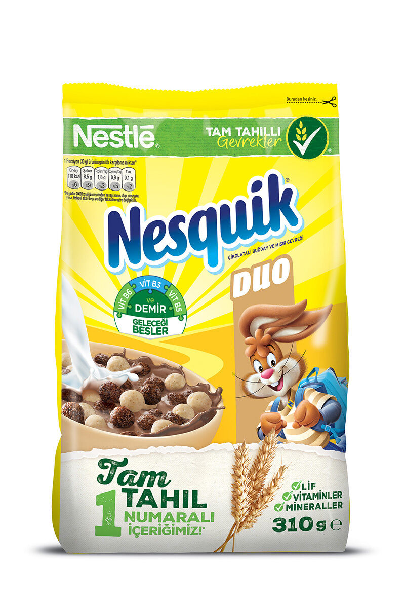 Nesquik Duo 310 Gr Mısır Gevreği