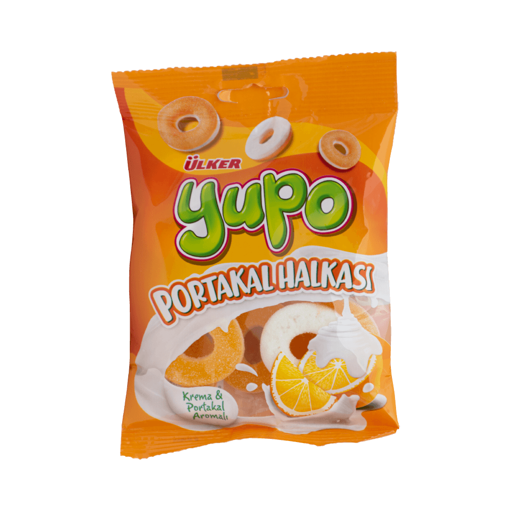 Yupo Jelly 70 Gr Portakal Halkası