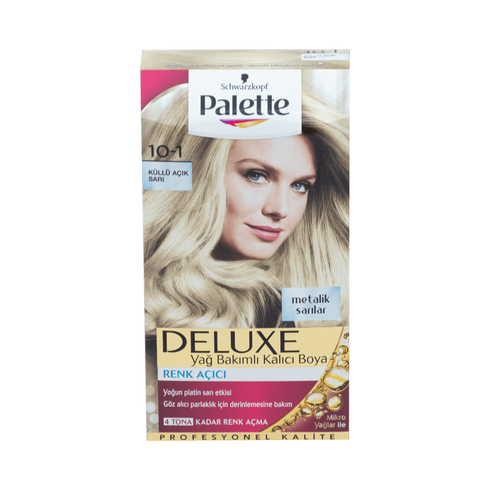 Palette Saç Boyası Deluxe 10-1 Küllü Açık Sarı