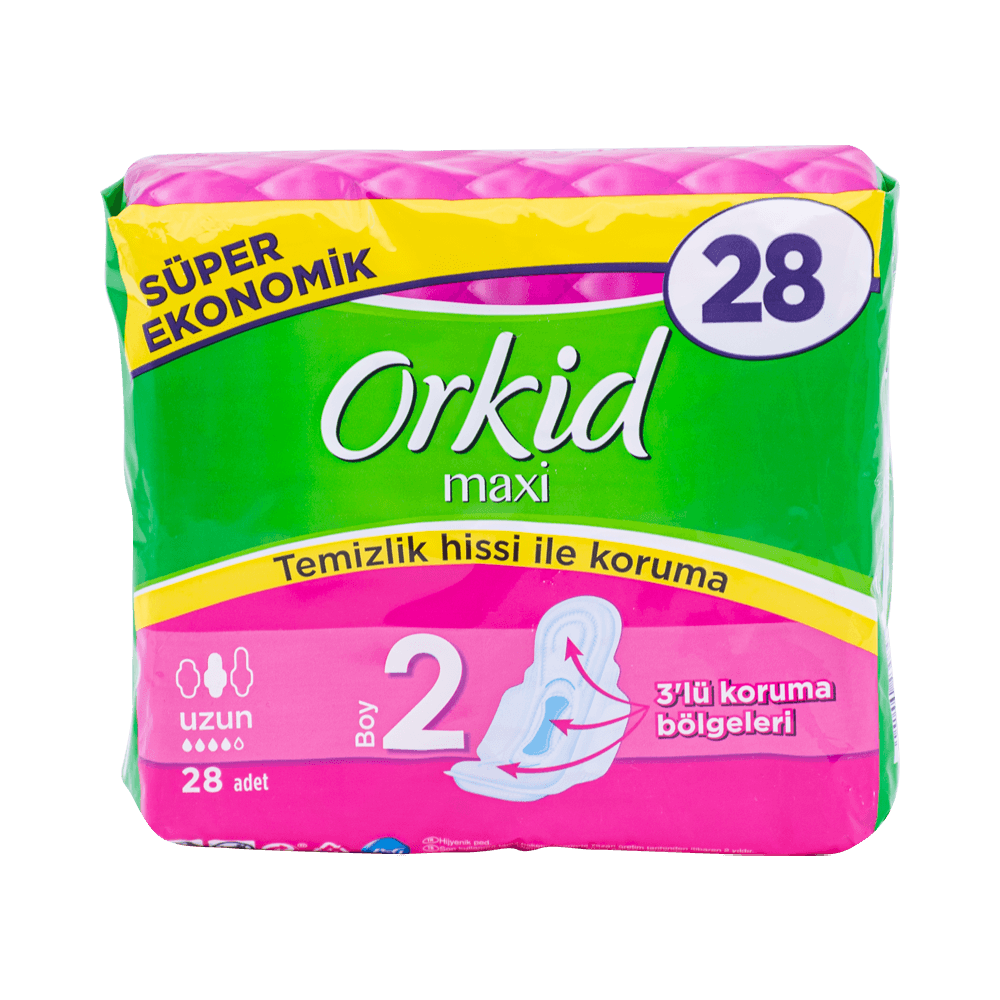Orkid Maxi 4'lü 28'li Uzun 