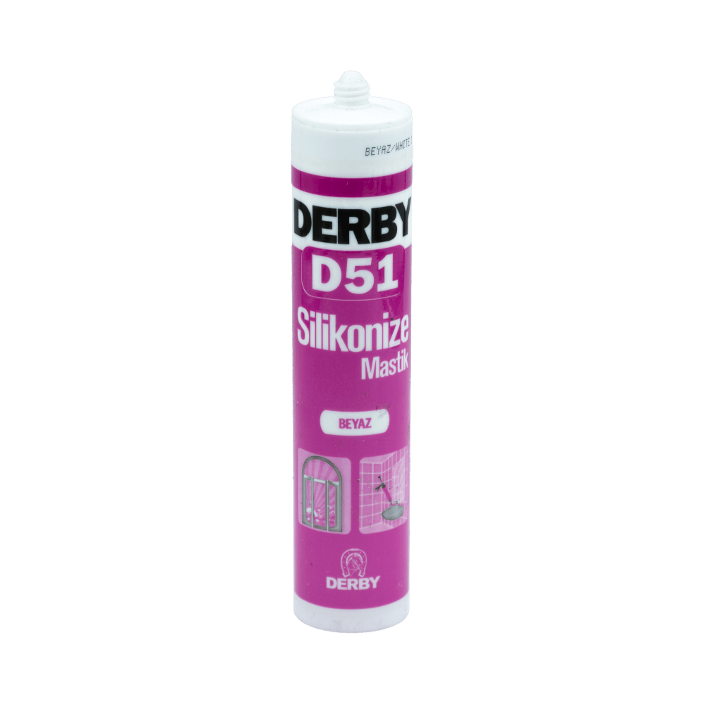 Derby Mastik Silikonize Beyaz D51 450 gr