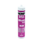 Derby Mastik Silikonize Beyaz D51 450 gr