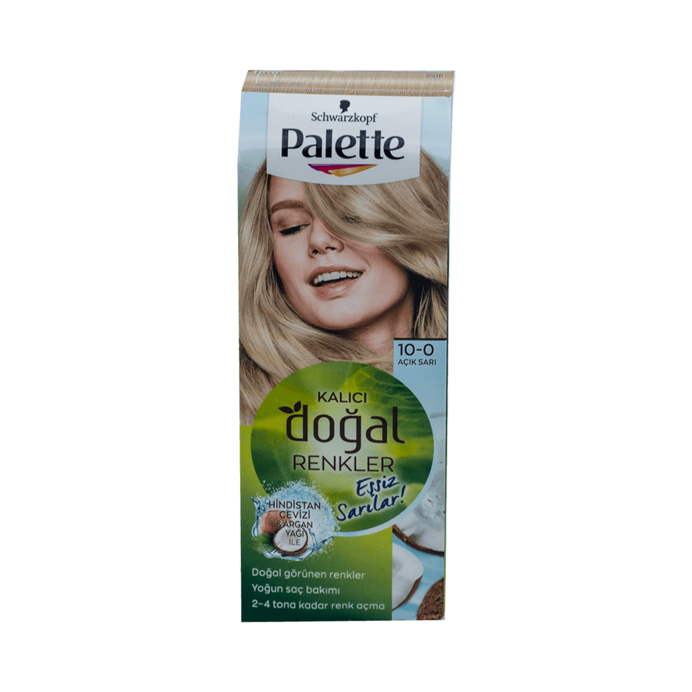 Palette Saç Boyası Natural 10-0 Açık Sarı