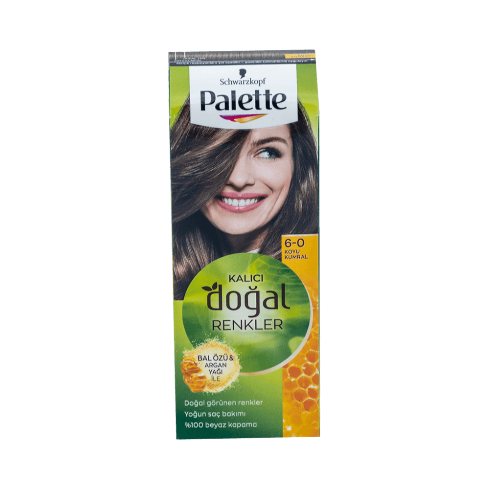 Palette Saç Boyası Natural 6-0 Koyu Kumral