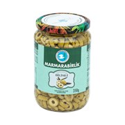 Marmara Birlik Zeytin 350 Gr Dilimli Yeşil Cam