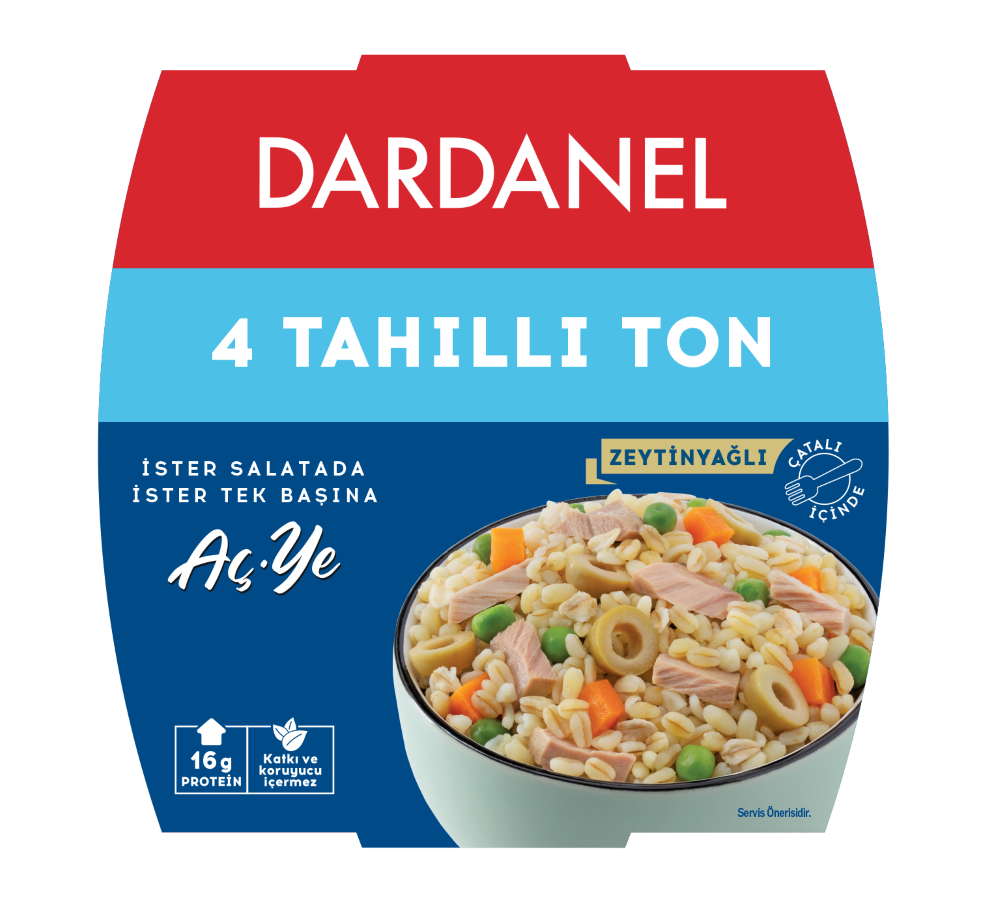 Dardanel Ton 160 Gr 4 Tahıllı Aç Ye