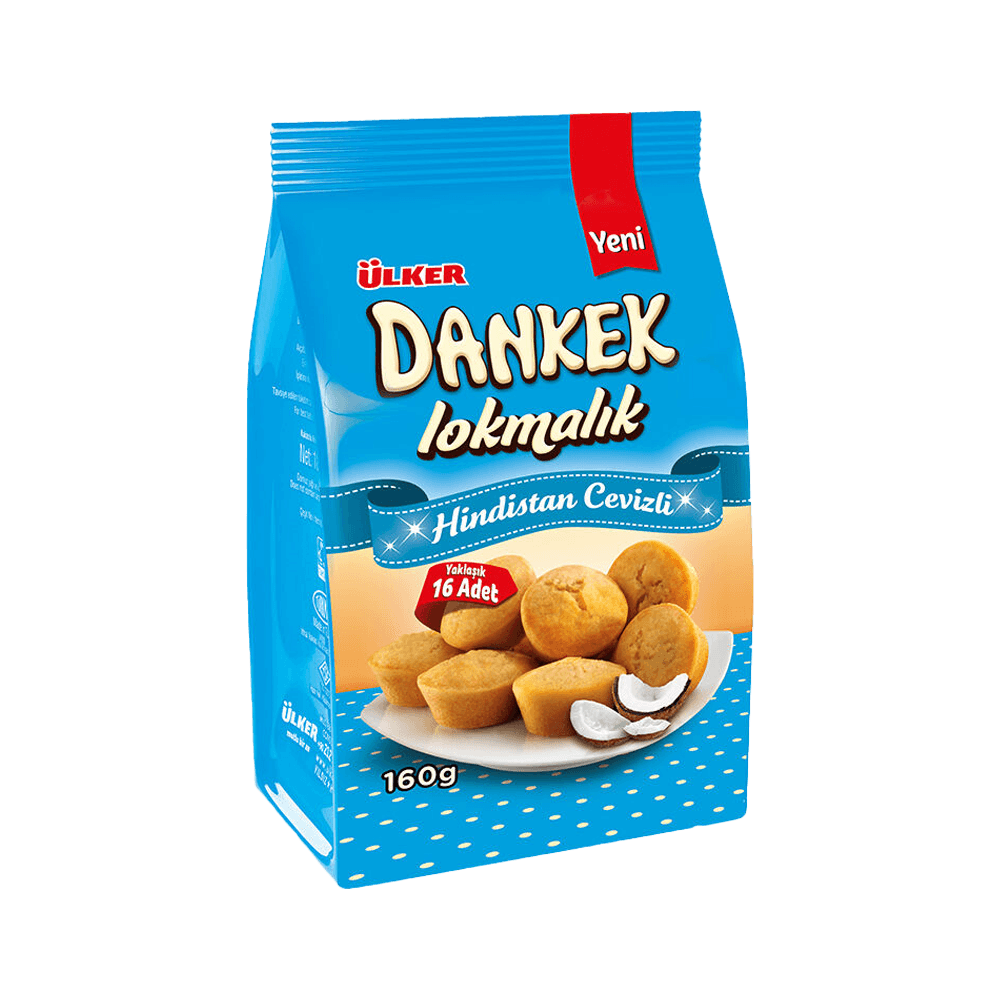 Dankek Lokmalık 160 Gr Hindistan Cevizli