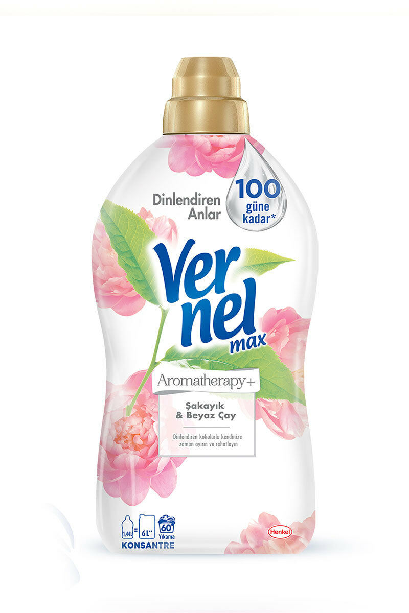 Vernel Max 1440 Ml Şakayık & Beyaz Çay