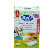 Hero Baby Sütlü 400 Gr Peynirli Pekmezli 8 Tahıllı