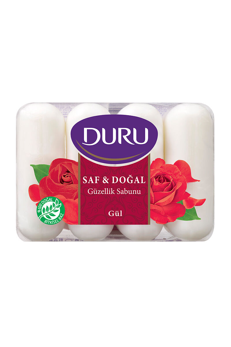 Duru Saf-Doğal 4x70 Gr Gül