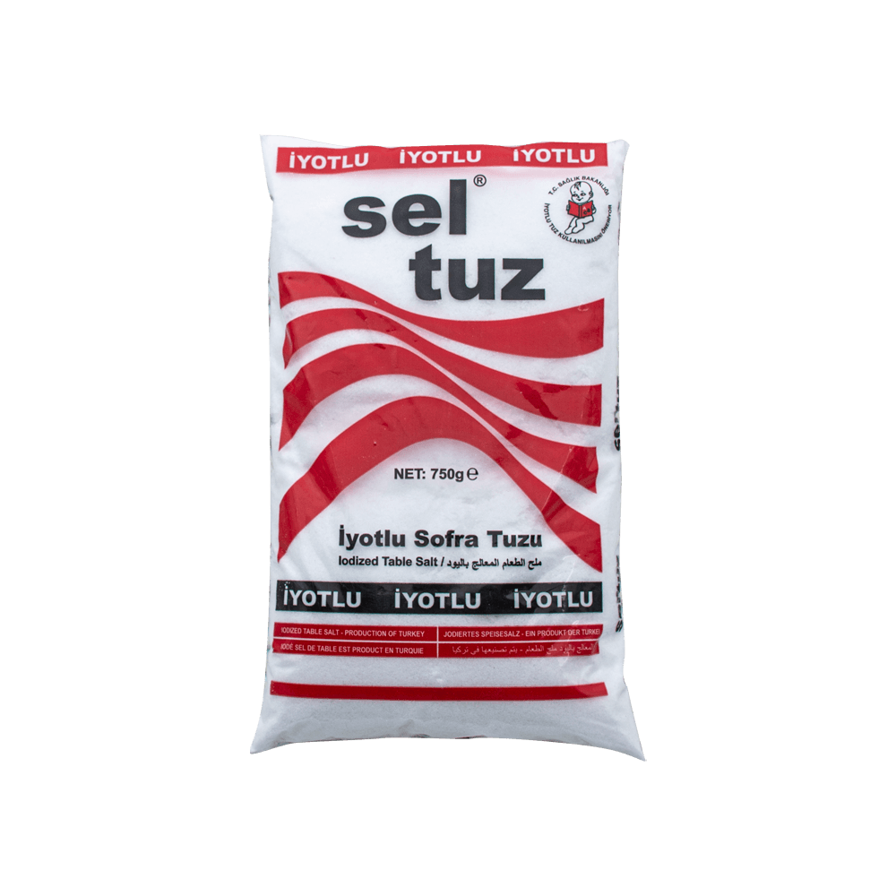 Sel Tuz 750 Gr İyotlu Sofra Tuzu