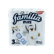 Familia Tuvalet Kağıdı 32'li 3 Katlı Organik Pamuk Özlü