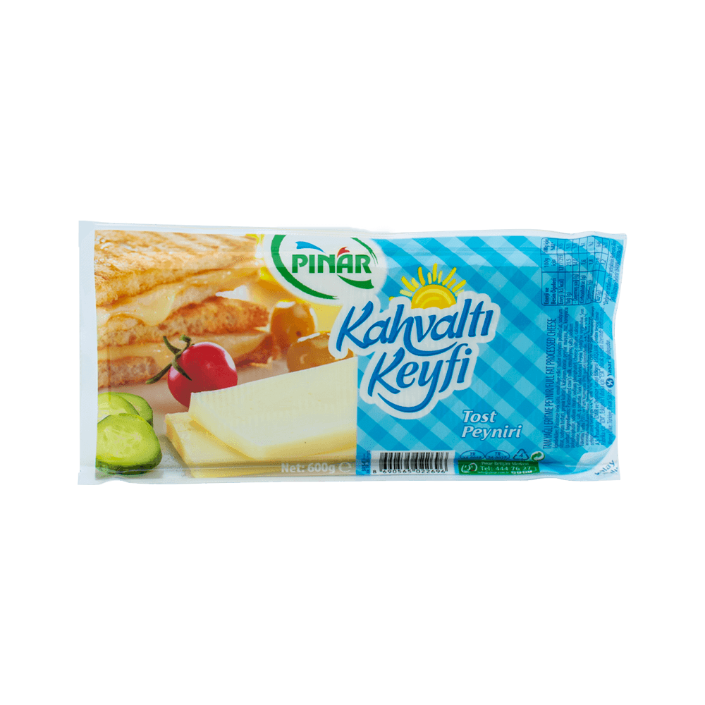 Pınar Tost Peyniri 600 Gr Kahvaltı Keyfi