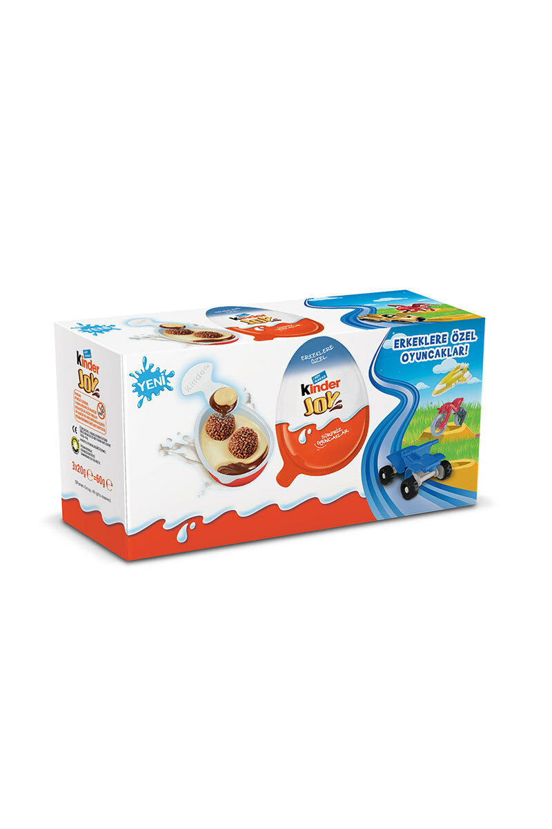 Kinder Joy T3 3x20 Gr Yumurta Erkek