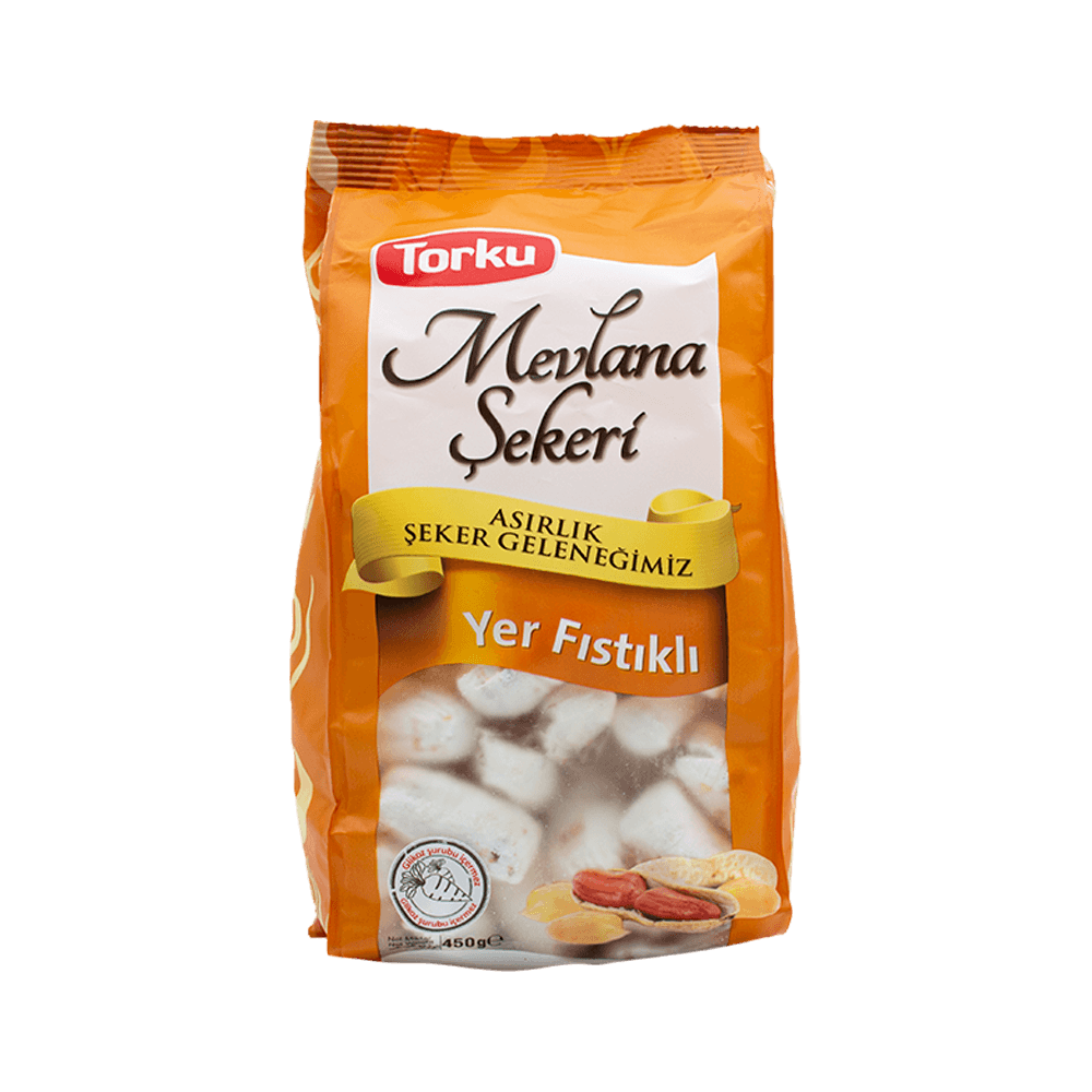 Torku Mevlana Şekeri 450 Gr Yerfıstıklı