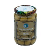Marmara Birlik Yeşil Zeytin 400 Gr Kokteyl 4 XL 141-160 Cam