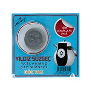 Yıldız Çay Süzgeci Filtre Sök-Tak