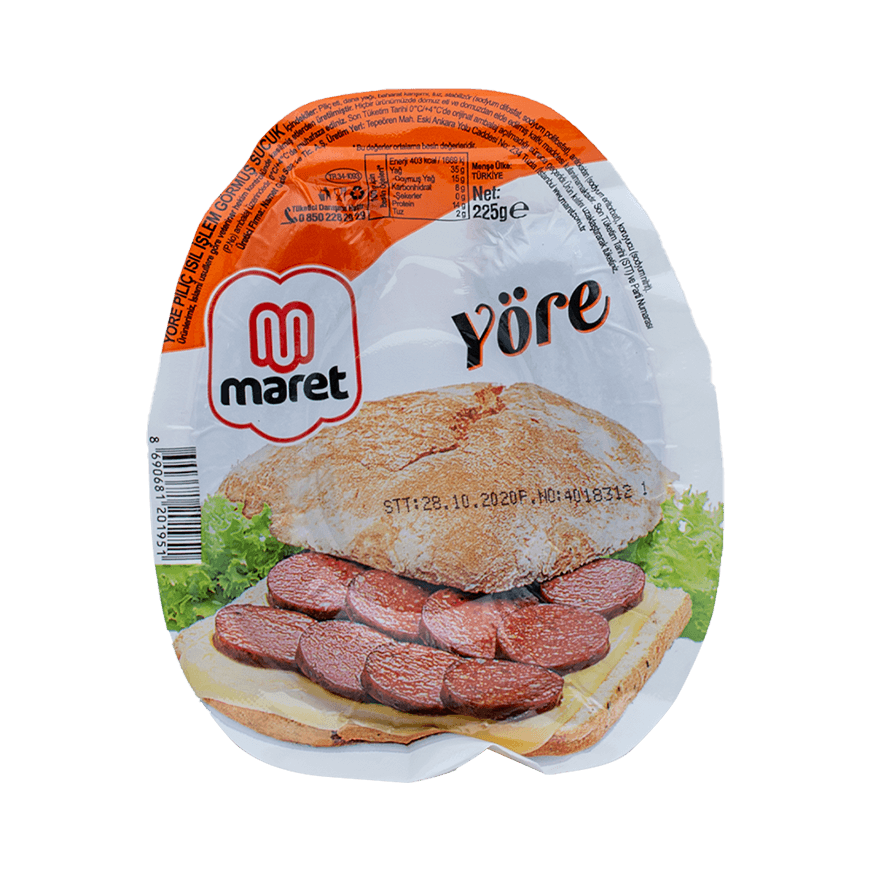 Maret Sucuk Yöre Kangal 225 Gr Piliç 