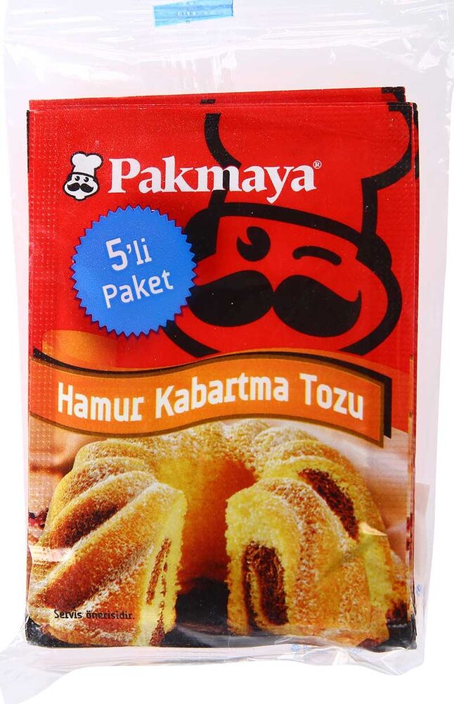 Pakmaya Hamur Kabartma Tozu 5x10 gr