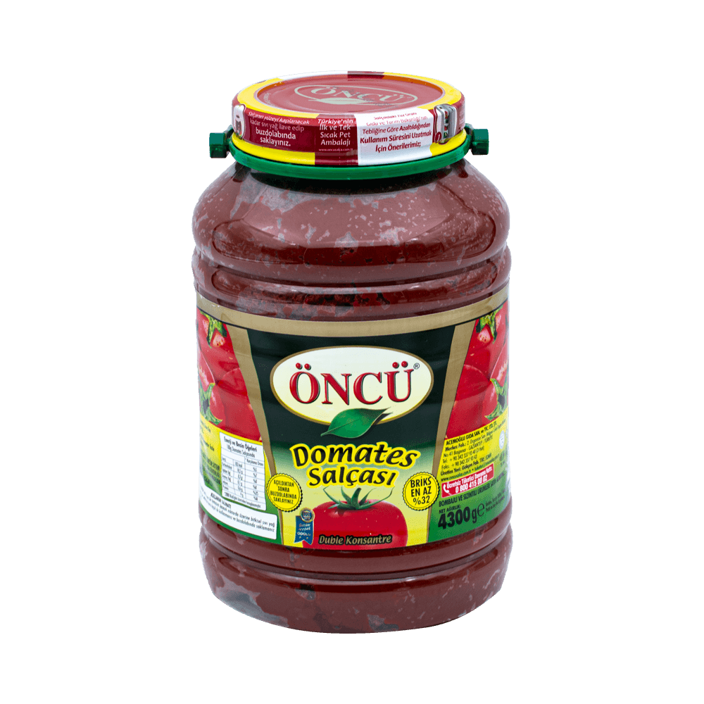 Öncü Domates Salça 4300 Gr Pvc