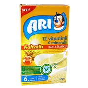 Arı Sütlü 250 Gr Ballı-İrmikli 12 Vitamin 6 Min.