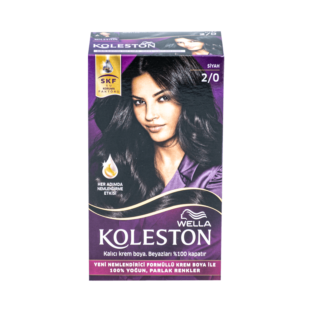 Koleston Saç Boyası Set 2/0 Siyah