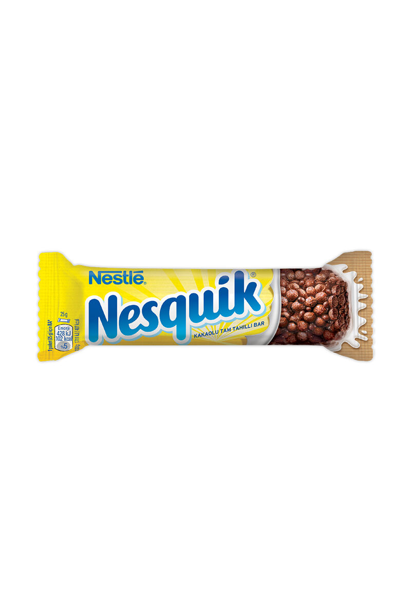 Nesquik Cereal 25 Gr Kakaolu-Tam Tahıllı Bar
