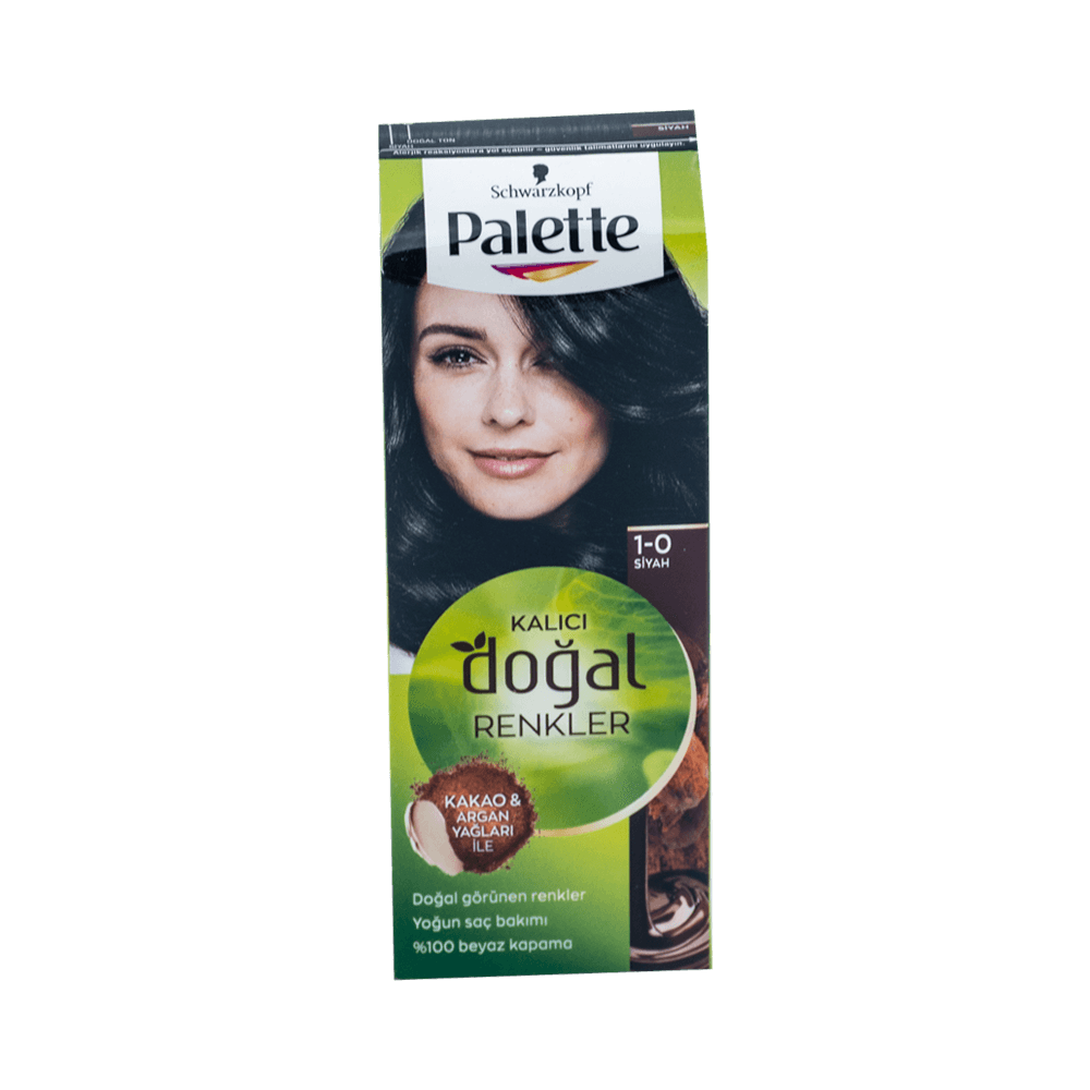 Palette Saç Boyası Natural 1-0 Siyah