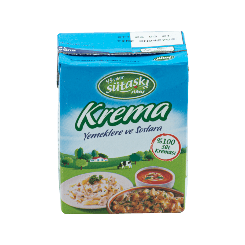 Sütaş Krema 200 Ml Yemeklere ve Soslara