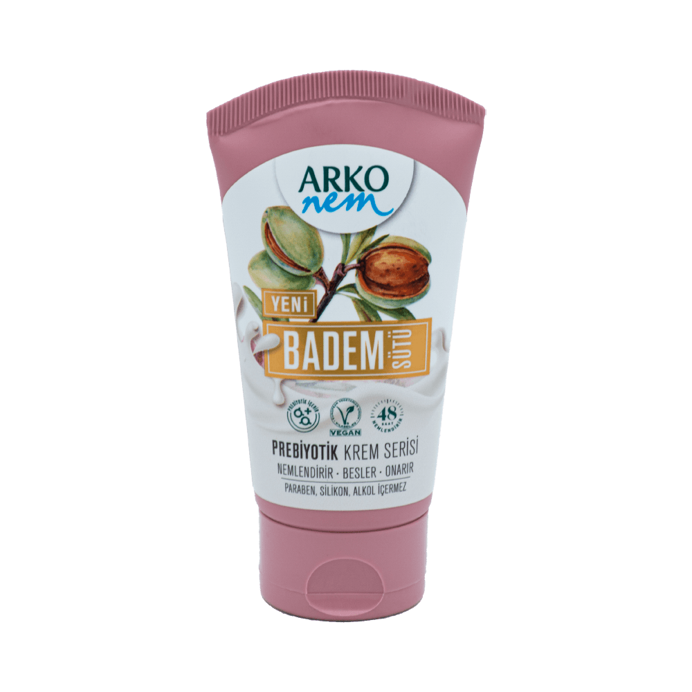 Arko Nem Prebiyotik Krem Tüp 60 Ml Badem Sütü