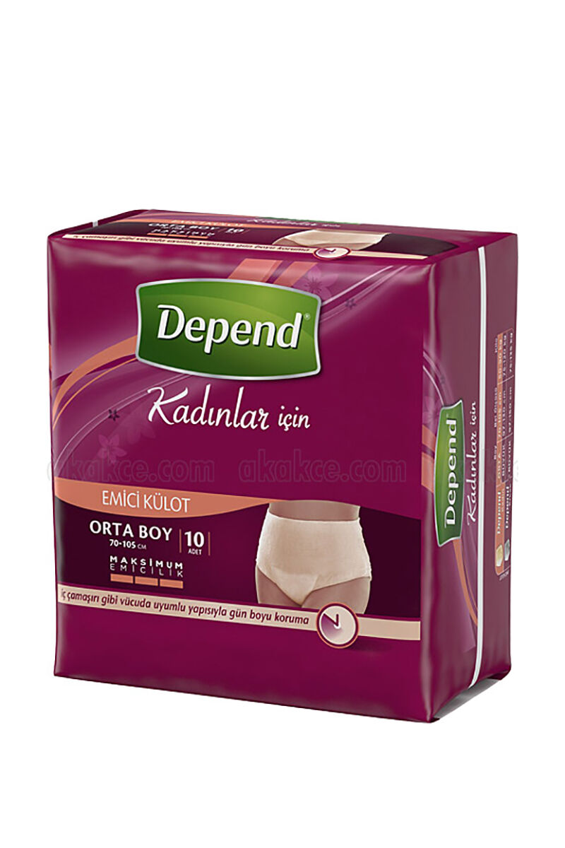 Depend Emici Külot Kadın Orta 10'lu 70x105 cm