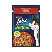 Felix Sensation Kedi Maması Sığır Etli & Domatesli 85 gr
