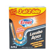 Ernet Lavabo Açıcı 2x50 Gr Aktif Granüllü Kutulu