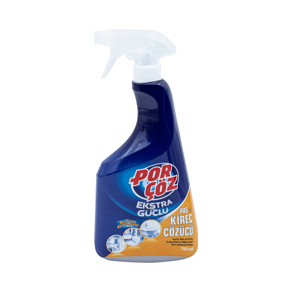 Porçöz 750 Ml Pas ve Kireç Çözücü Sprey